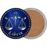 Libra Novelty Metal Circular Sign 3.5" (CC)