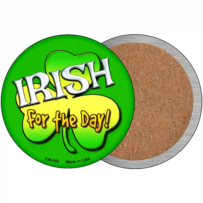 Irish For The Day Novelty Metal Circular Sign 3.5" (CC)