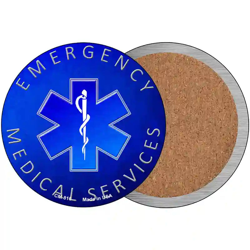 Emergency Medical Services Novelty Circular Sign 3.5" (CC)