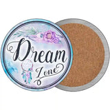 Dream Zone Novelty Metal Circular Sign 3.5" (CC)