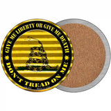 Dont Tread On Me Novelty Circular Sign 3.5" (CC)