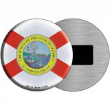 Florida State Flag Metal Circular Sign 3.5" (CM)