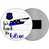 Tennessee Back The Blue Novelty Circular Sign 3.5" (CM)