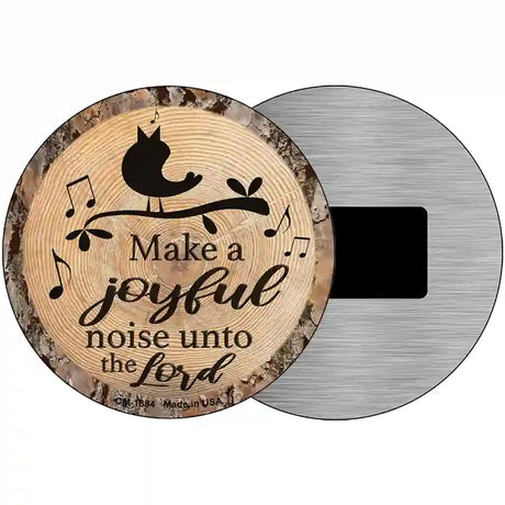 Joyful Noise Novelty Metal Circular Sign 3.5" (CM)