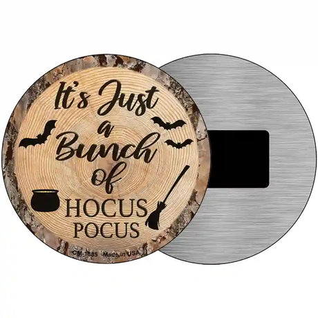 Bunch of Hocus Pocus Novelty Metal Circular Sign 3.5" (CM)