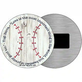 Baseball Quote Novelty Metal Circular Sign 3.5" (CM)