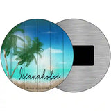 Oceanaholic Novelty Metal Circular Sign 3.5" (CM)