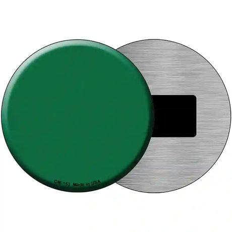 Green Novelty Metal Circular Sign 3.5" (CM)