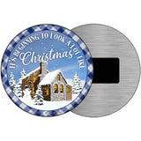 Look A Lot like Christmas Novelty Metal Circle Sign 3.5" (CM)