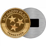 My Happy Place Tristar Tennessee Novelty Metal Circle Sign C-1786 3.5" (CM)