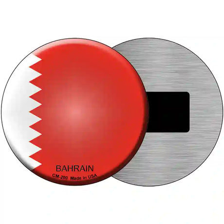 Bahrain Country Novelty Metal Circular Sign 3.5" (CM)