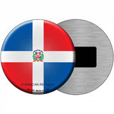 Dominican Republic Country Novelty Metal Circular Sign 3.5" (CM)