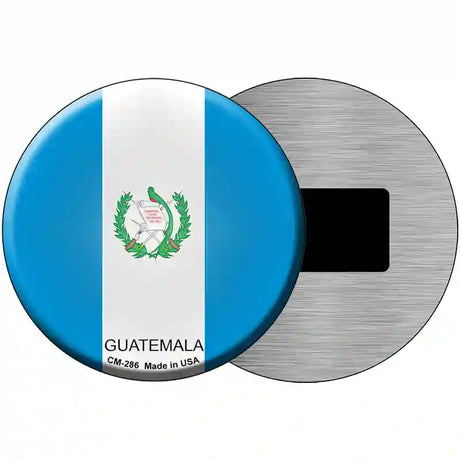 Guatamala Country Novelty Metal Circular Sign 3.5" (CM)