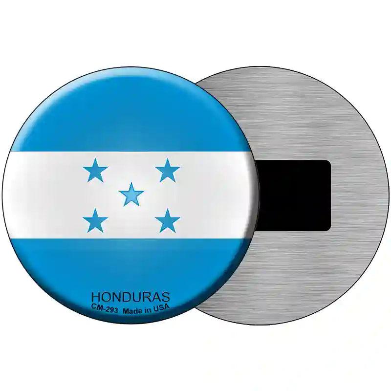 Honduras Country Novelty Metal Circular Sign 3.5" (CM)