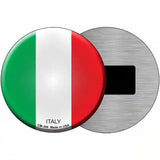 Italy Country Novelty Metal Circular Sign 3.5" (CM)