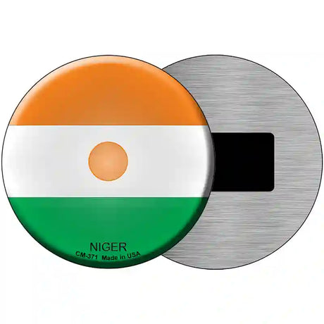 Niger Country Novelty Metal Circular Sign 3.5" (CM)