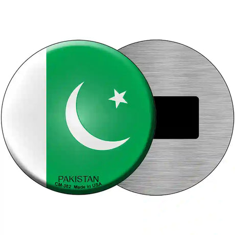 Pakistan Country Novelty Metal Circular Sign 3.5" (CM)