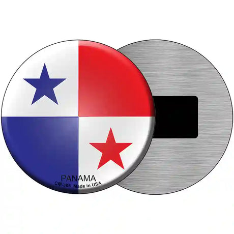 Panama Country Novelty Metal Circular Sign 3.5" (CM)