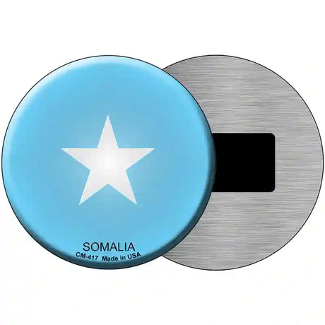 Somalia Country Novelty Metal Circular Sign 3.5" (CM)