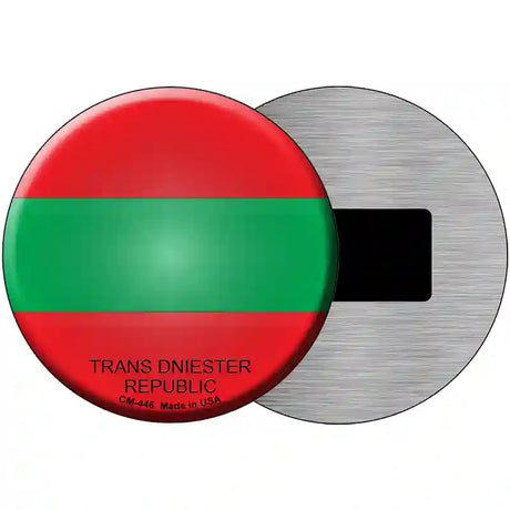 Trans Dniester Republic Novelty Metal Circular Sign 3.5" (CM)