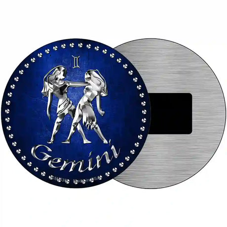 Gemini Novelty Metal Circular Sign 3.5" (CM)