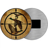 Duck Hunter Novelty Metal Circular Sign 3.5" (CM)