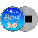 Its A Boy Novelty Metal Circular Sign 3.5" (CM)