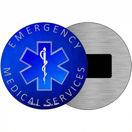 Emergency Medical Services Novelty Circular Sign 3.5" (CM)