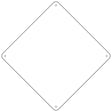 White Dye Sublimation 16.5" Novelty Metal Crossing Sign CX-000