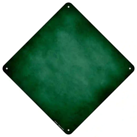 Green Oil Rubbed Novelty Metal Crossing Sign 16.5" (CX)