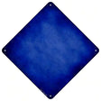 Blue Oil Rubbed Novelty Metal Crossing Sign 16.5" (CX)