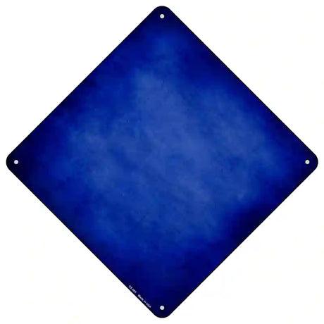 Blue Oil Rubbed Novelty Metal Crossing Sign 16.5" (CX)