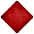 Red Oil Rubbed Novelty Metal Crossing Sign 16.5" (CX)