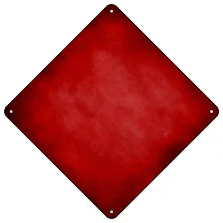 Red Oil Rubbed Novelty Metal Crossing Sign 16.5" (CX)