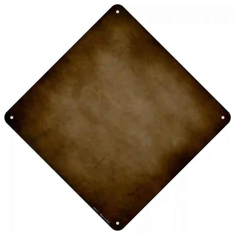 Brown Oil Rubbed Novelty Metal Crossing Sign 16.5" (CX)