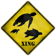 Turtle Xing Novelty Metal Crossing Sign 16.5" (CX)