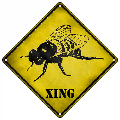 Bee Xing Novelty Metal Crossing Sign 16.5" (CX)