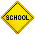 School Novelty Metal Crossing Sign 16.5" (CX)