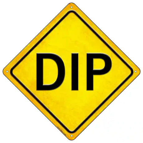 Dip Novelty Metal Crossing Sign 16.5" (CX)