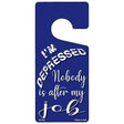 Im Depressed Novelty Metal Door Hanger DH-022