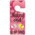 Making Out Novelty Metal Door Hanger DH-057