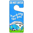 Parking The Bus Novelty Metal Door Hanger DH-060