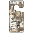 Churning Butter Novelty Metal Door Hanger DH-063