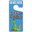 Busy Healing Novelty Metal Door Hanger DH-082