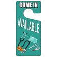 Available Novelty Metal Door Hanger DH-114