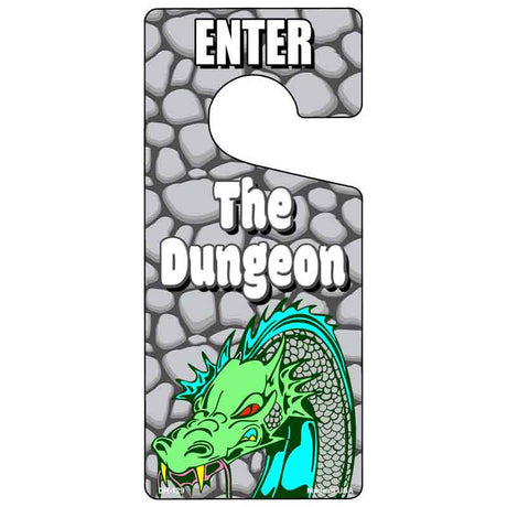 The Dungeon Novelty Metal Door Hanger DH-129