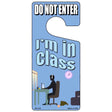 Im In Class Blue Novelty Metal Door Hanger DH-144