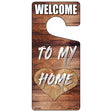 To My Home Novelty Metal Door Hanger DH-185