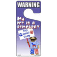 My Pet Is A Democrat Novelty Metal Door Hanger DH-200