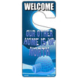 Our Other Home Is Up North Novelty Metal Door Hanger DH-225